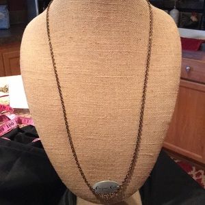 Bronzo D Italia chocolate bronze necklace